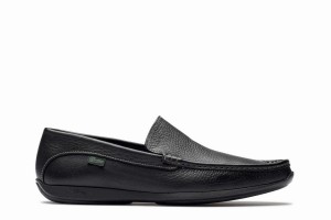 Black Paraboot Anvers Men's Loafers | EZN371PE