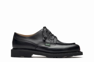 Black Paraboot Chambord Women's Derby Shoes | VEG6534KM