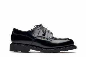 Black Paraboot Chambord Women's Derby Shoes | UYG5311OX