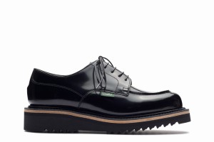 Black Paraboot Chambord Women's Derby Shoes | WPI7365FF