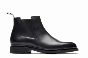 Black Paraboot Chamfort Men's Ankle Boots | MZA684GR