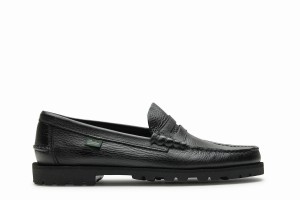 Black Paraboot Coraux Men's Loafers | JSJ266TY