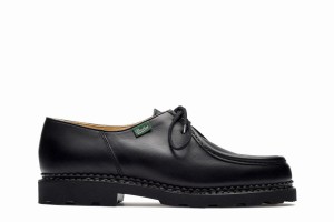 Black Paraboot Michael Men's Derby Shoes | CLB6330ZF