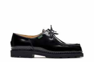 Black Paraboot Michael Men's Derby Shoes | PVO9932OP