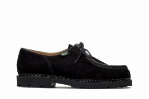 Black Paraboot Michael Men's Derby Shoes | VET4080NX