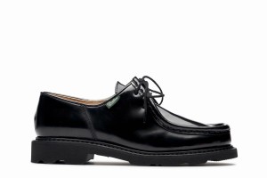 Black Paraboot Michael Women's Derby Shoes | MJE4988DV