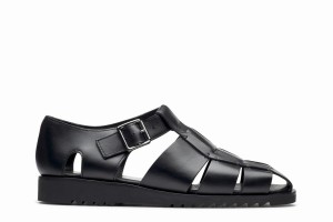 Black Paraboot Pacific Men's Sandals | CHM5737NR