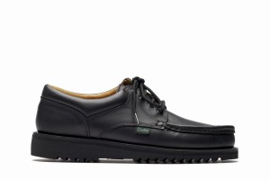 Black Paraboot Thiers Men's Derby Shoes | SLQ5240FB