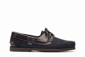 Blue Paraboot Barth Men's Boat Shoes | MFA6871SR