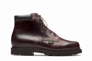 Brown Black Paraboot Bergerac Men's Ankle Boots | TWX8968EM