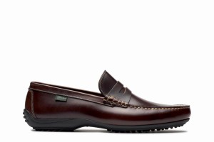 Brown Black Paraboot Cabrio Men's Loafers | GJQ2878ZF