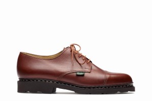 Brown Paraboot Azay Men's Derby Shoes | ZFU8620OT