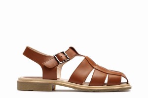 Brown Paraboot Iberis Women's Sandals | GJQ10014FO