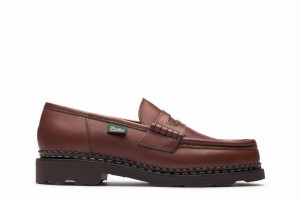 Brown Paraboot Orsay Women's Loafers | DSO874CH