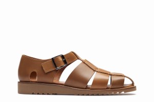 Brown Paraboot Pacific Men's Sandals | QOI3090JZ