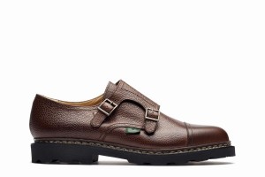 Brown Paraboot William Men's Derby Shoes | EQX3747XO