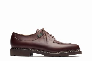 Dark Brown Paraboot Avignon Men's Derby Shoes | JFI2961RO