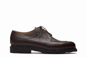 Dark Brown Paraboot Avignon Men's Derby Shoes | KTT4027WZ