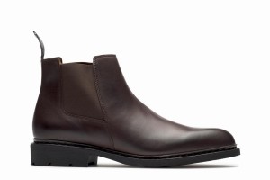 Dark Brown Paraboot Chamfort Men's Ankle Boots | TMP2842BO