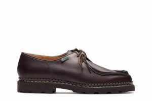 Dark Brown Paraboot Michael Men's Derby Shoes | LTN7528XA