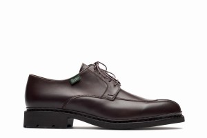 Dark Brown Paraboot Tournier Men's Derby Shoes | UYD4932QN