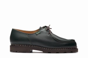 Green Paraboot Michael Men's Derby Shoes | GVX6137YW