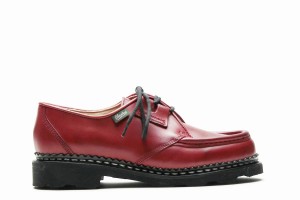 Red Paraboot Beaubourg Women's Derby Shoes | LRR146MG