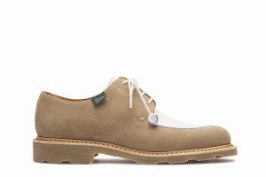 White Paraboot Veley Women's Derby Shoes | EIU7543PG