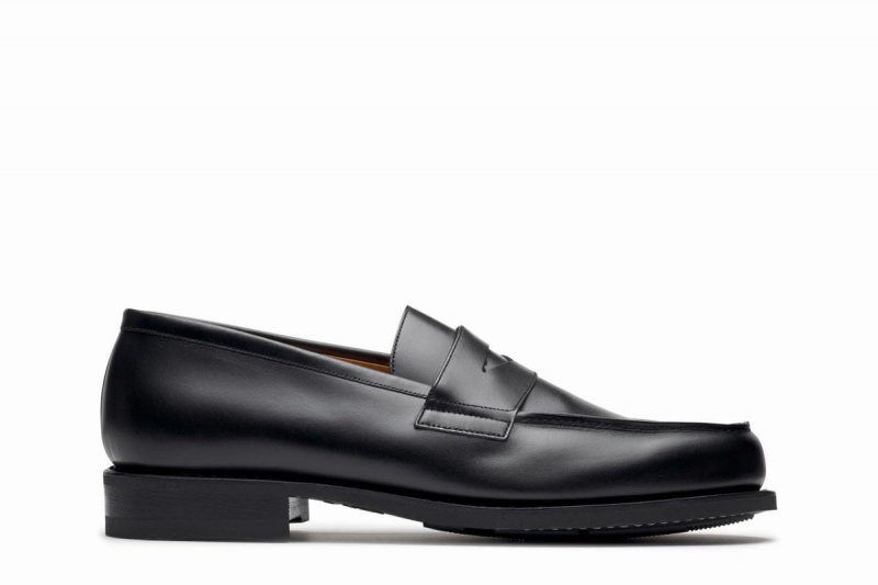 Black Paraboot Adonis Men\'s Loafers | OGY5027OF