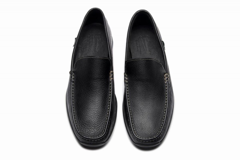 Black Paraboot Anvers Men's Loafers | EZN371PE