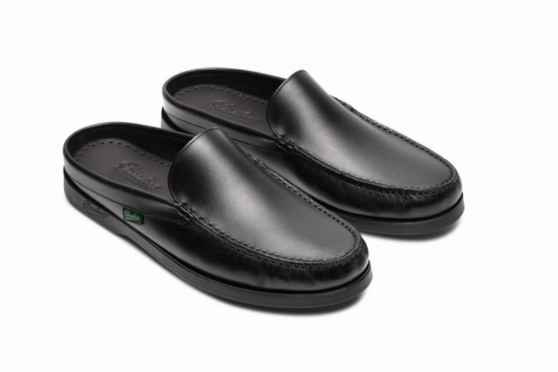 Black Paraboot Bahamas Men's Loafers | NRH7222YU