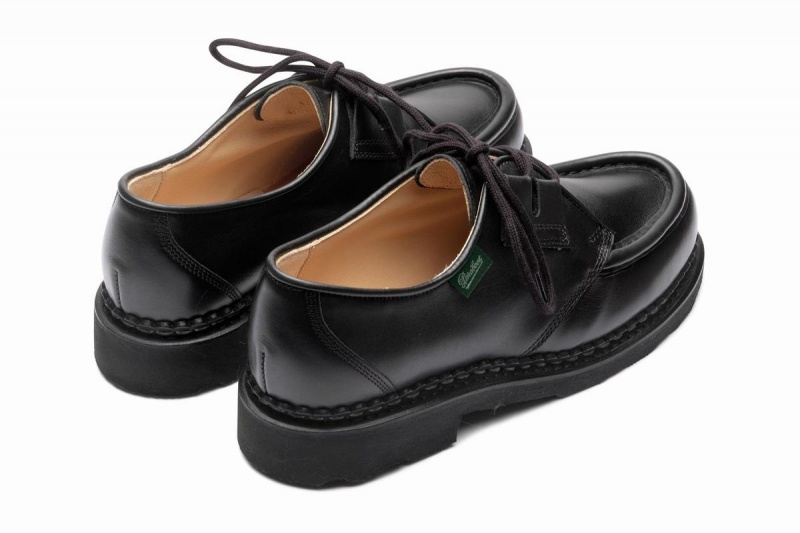 Black Paraboot Beaubourg Women's Derby Shoes | BTD1527FV