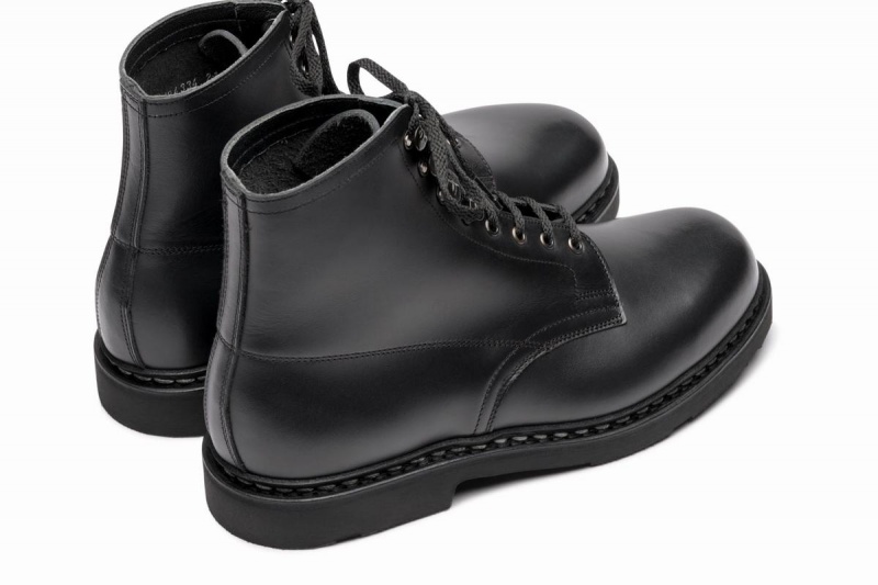 Black Paraboot Imbattable Men's Ankle Boots | KTI468VU