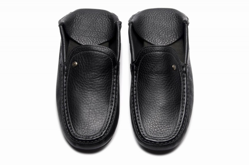 Black Paraboot Loft Men's Loafers | VLH4452ZX