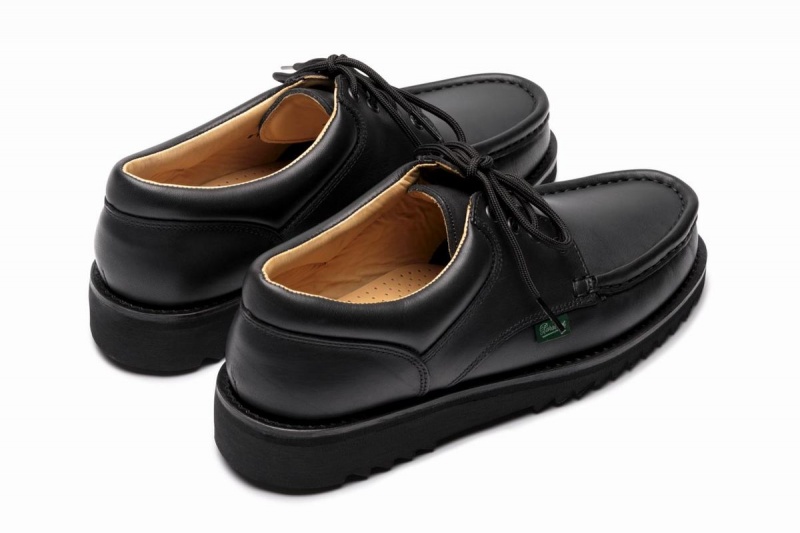 Black Paraboot Thiers Men's Derby Shoes | SLQ5240FB