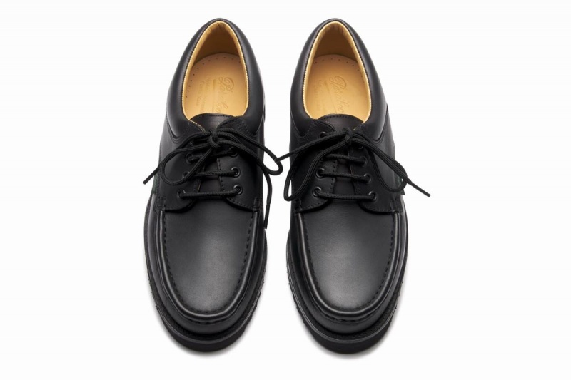 Black Paraboot Thiers Men's Derby Shoes | SLQ5240FB