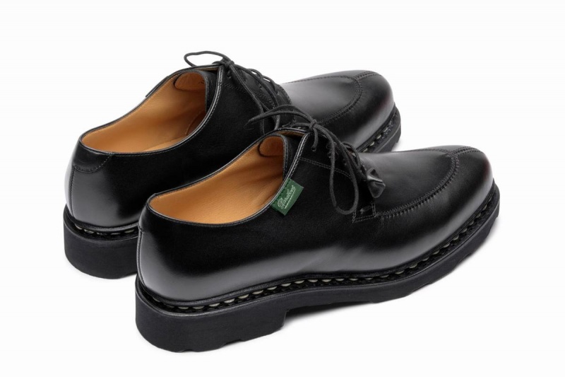 Black Paraboot Veley Women's Derby Shoes | QQM5261TW