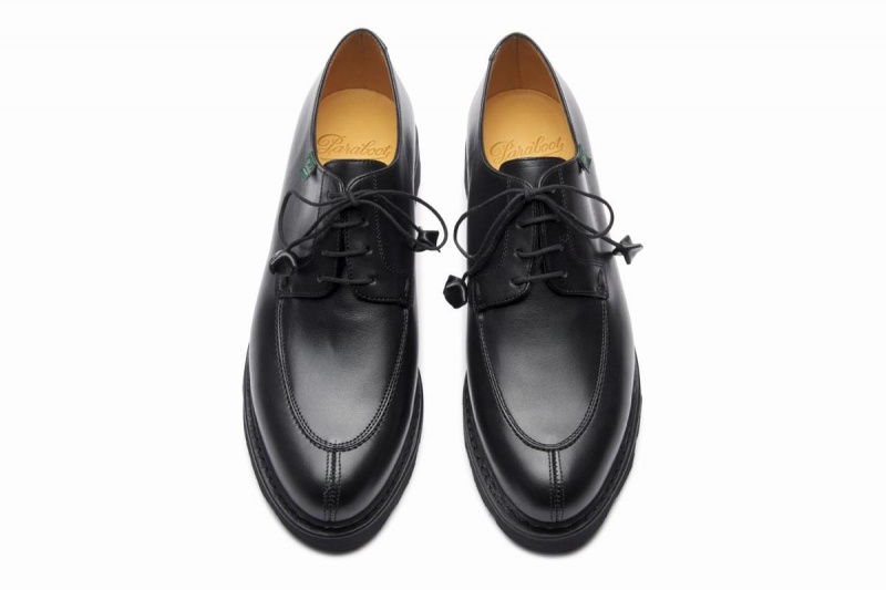 Black Paraboot Veley Women's Derby Shoes | QQM5261TW