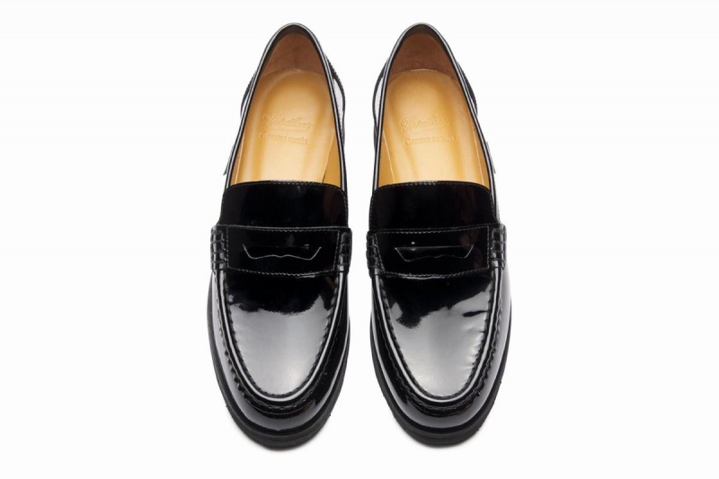 Black Paraboot Vignony Women's Loafers | BMQ8397WO