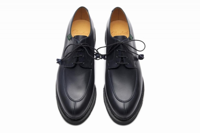 Blue Black Paraboot Veley Women's Derby Shoes | QGW7761LK