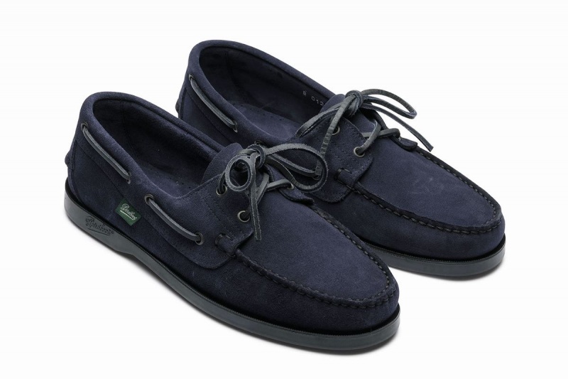 Blue Paraboot Barth Men's Boat Shoes | BCB9633RH