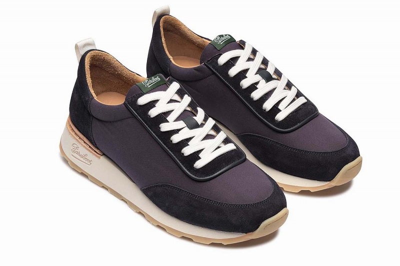 Blue Paraboot Cosmos Men's Sneakers | ENV4143WM