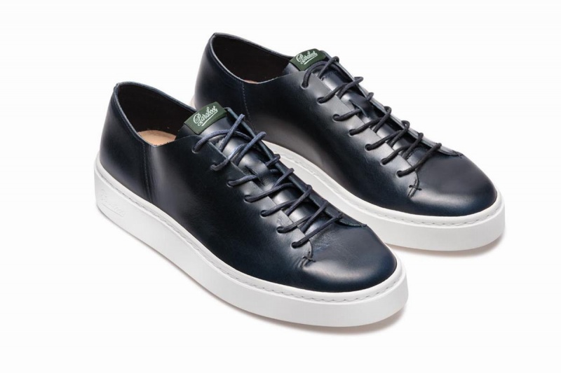 Blue Paraboot Nova Men's Sneakers | ZSO3218ZU