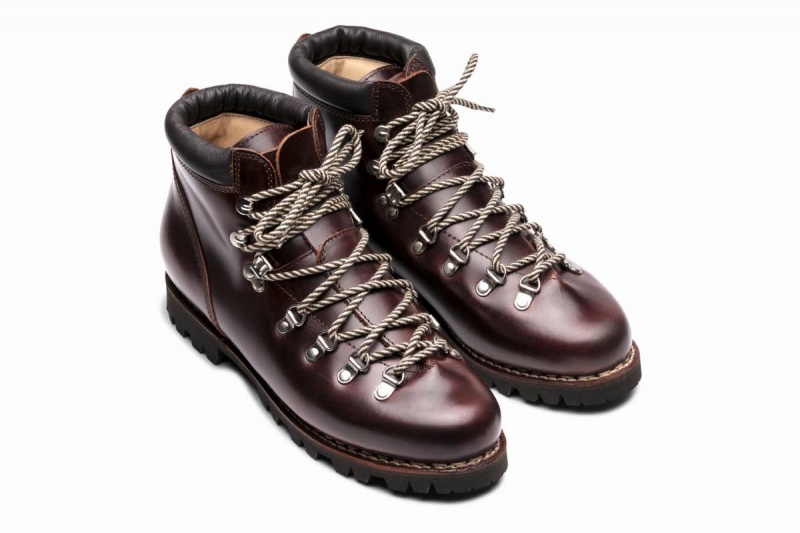 Brown Black Paraboot Avoriaz Men's Ankle Boots | HXN5333UK