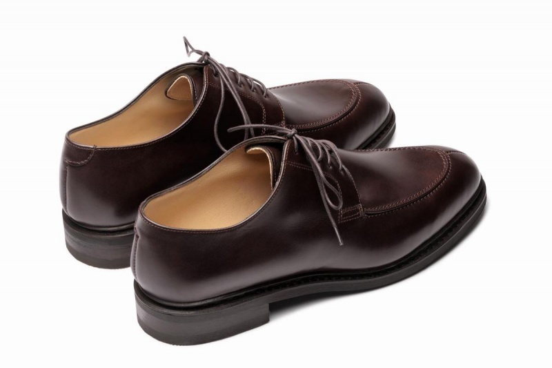 Brown Black Paraboot Rousseau Men's Derby Shoes | QCL5293HD