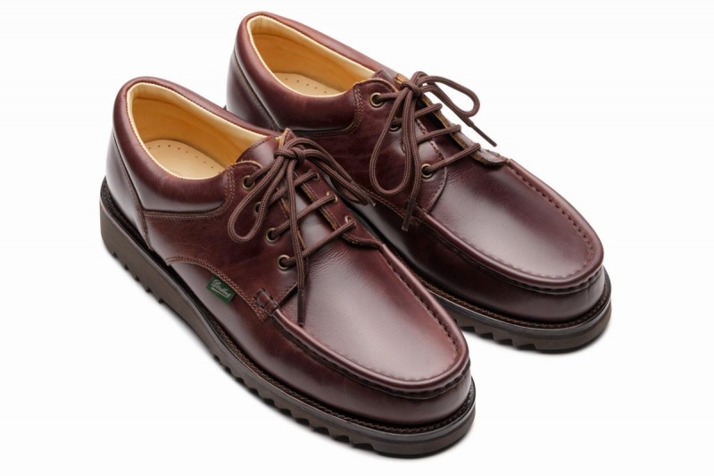 Brown Black Paraboot Thiers Men's Derby Shoes | TCJ3288QR