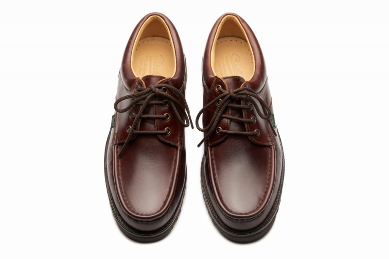 Brown Black Paraboot Thiers Men's Derby Shoes | TCJ3288QR