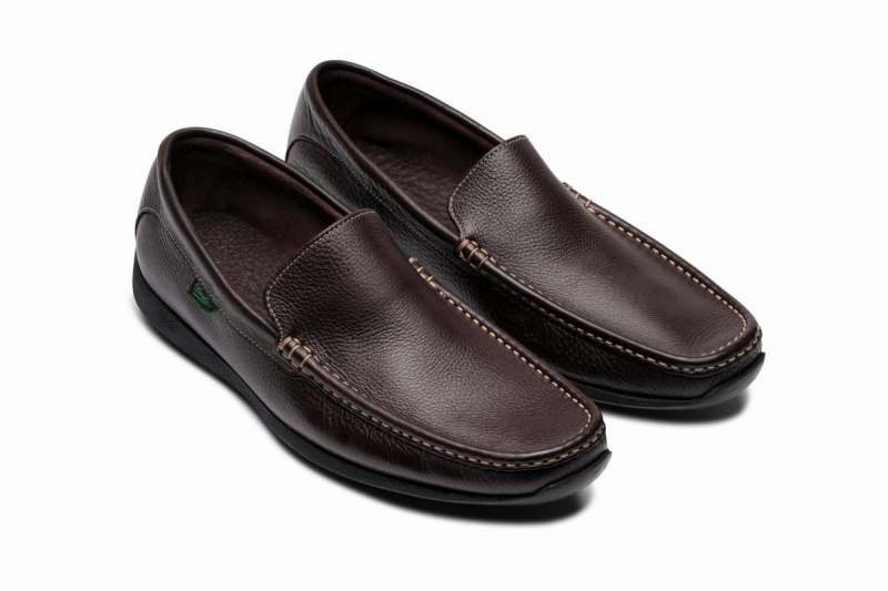 Brown Paraboot Anvers Men's Loafers | VOE675TD