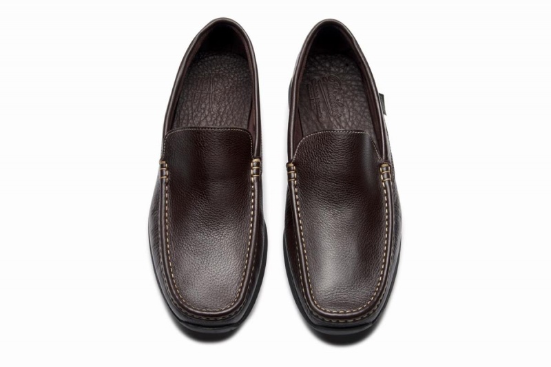 Brown Paraboot Anvers Men's Loafers | VOE675TD