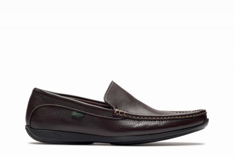 Brown Paraboot Anvers Men\'s Loafers | VOE675TD